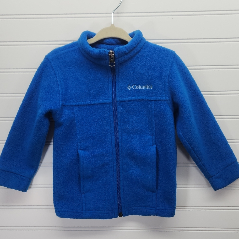 Columbia Vibrant Blue Full-Zip Jacket Size 18-24 Months